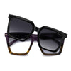 VIOLET HAVANA / 54-17-140 / GREY SHADED POLARIZED
