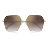GOLD IVORY / 60-15-140 / GOLD MIRROR ON BURGUNDY SHADED