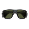 MATTE BLACK RED / 60-18-140 / GREEN POLARIZED