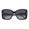 BLACK WHITE / 56-18-140 / GREY SHADED POLARIZED