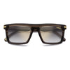 BROWN / 54-20-150 / GREY SHADED GOLD MIRROR
