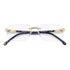 GOLD BLUE / 57-15-145 / BLUE MIRROR