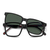 MATTE BLACK RED / 53-17-145 / GREEN POLARIZED