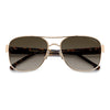 GOLD HAVANA / 58-17-135 / BROWN SHADED