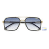 MATTE BLACK / 58-19-145 / BLUE SHADED PHOTOCHROMATIC ANTIREFLEX