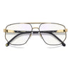 MATTE BLACK GOLD / 58-15-145 / BLUE MIRROR