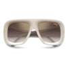 IVORY / 57-18-140 / GOLD MIRROR ON BURGUNDY SHADED